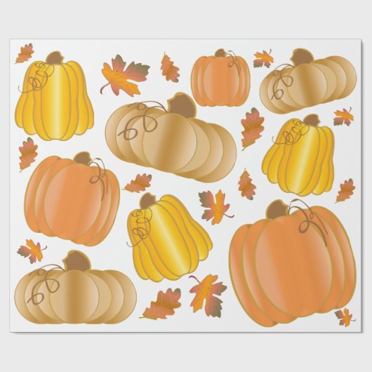 Fall-Ernte-Packpapier Geschenkpapier (Flach)