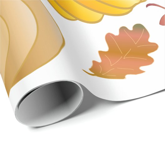 Fall-Ernte-Packpapier Geschenkpapier (Rolleneckpunkt)