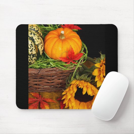 Fall-Ernte-Sonnenblumen Mousepad (Mit Mouse)