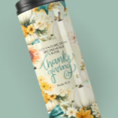 Fall Erntedank Christlich Themed Tumbler Thermosbecher