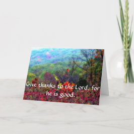 Fall-Erntedank-Fotografie Feiertagskarte