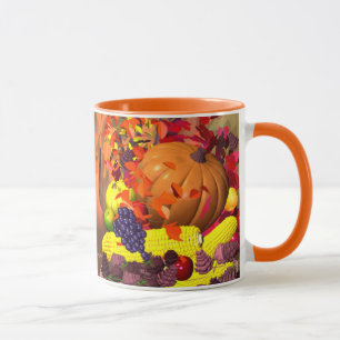 Fall Erntedank Harvest Tasse