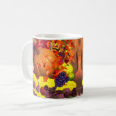 Fall Erntedank Harvest Tasse (Vorderseite Links)