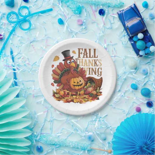 fALL ERNTEDANK Pappteller (Party)