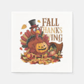 fALL ERNTEDANK Serviette (Vorderseite)