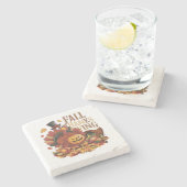 fALL ERNTEDANK Steinuntersetzer (Seitenansicht)