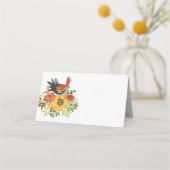 Fall Erntedank Türkei Platzkarte (Vorderseite)