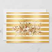 Fall Eucalyptus Bubbles & Brews Rehearsal Dinner Einladung (Rückseite)