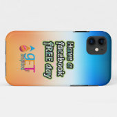Fall "Facebook Free Day Case-Mate iPhone" iPhone Hülle (Rückseite (Horizontal))