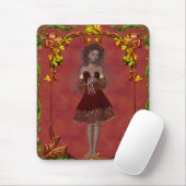 Fall Fairy Design 2 - Fantasy Mousepad (Mit Mouse)