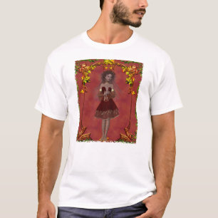Fall Fairy Design 2 - Fantasy T - Shirt