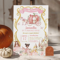 Fall Fairytale Princess Party Pumpriage