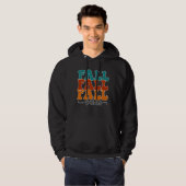 Fall Fall Vibes Typografie Hoodie (Vorne ganz)