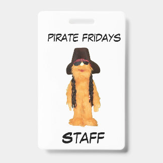 Fall Falldom Staff ID Badge  Ausweis