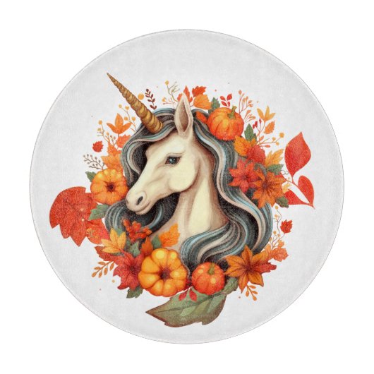 Fall Fantasy Cutting Board Schneidebrett (Vorderseite)