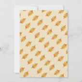 Fall Farm Animals Barnyard Drive by Baby Shower Einladung (Rückseite)