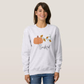 Fall Fashion Essentials: Danke, Pumpkin Sweatshirt (Vorne ganz)