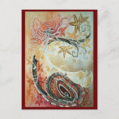 Fall-Fee Postkarte (Vorderseite)