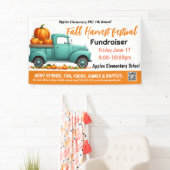 FALL FESTIVAL Fundraiser PTO PTA Kirche Banner (Insitu)