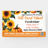 FALL FESTIVAL Fundraiser PTO PTA Kirche Banner (Horizontal)