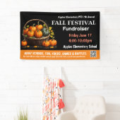 FALL FESTIVAL Fundraiser PTO PTA Kirche Banner (Insitu)