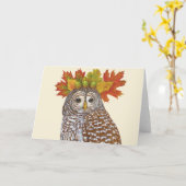 Fall Festival Queen card Karte (Gelbe Blume)