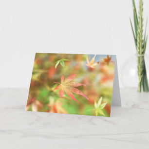 Fall Filigree Card Karte