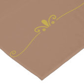 Fall Filigree Table Runner Kurzer Tischläufer (Ecke)