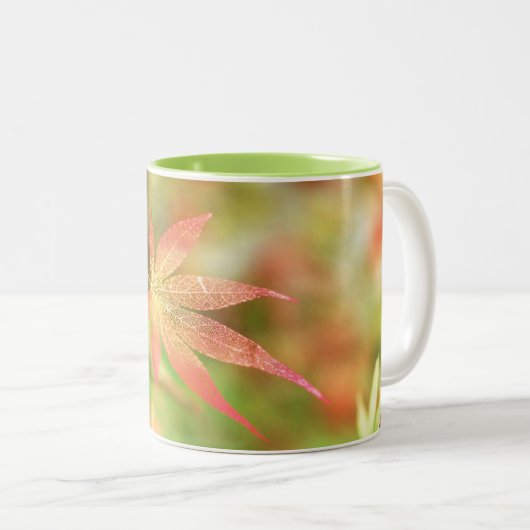 Fall Filigree-Tasse Zweifarbige Tasse (VorderseiteRechts)