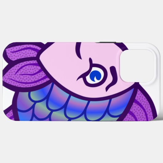 Fall Fish Case-Mate iPhone Hülle (Rückseite (Horizontal))