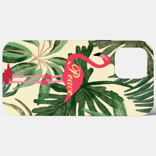 Fall Flamingo Case-Mate iPhone Hülle (Rückseite (Horizontal))