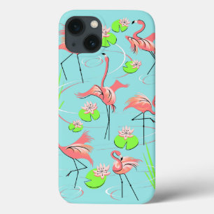 Fall Flamingo Fandango iPad Mini iPhone 13 Hülle