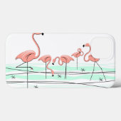Fall Flamingo Ocean Group Case-Mate iPhone Hülle (Rückseite (Horizontal))