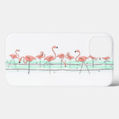 Fall Flamingo Ocean Line iPad Case-Mate iPhone Hülle (Rückseite (Horizontal))