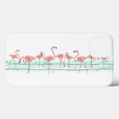 Fall Flamingo Ocean Line iPad Mini Case-Mate iPhone Hülle (Rückseite (Horizontal))