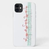 Fall Flamingo Ocean Line iPhone Case-Mate iPhone Hülle (Rückseite)