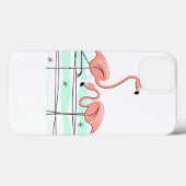 Fall Flamingo Ocean Pair Case-Mate iPhone Hülle (Rückseite (Horizontal))