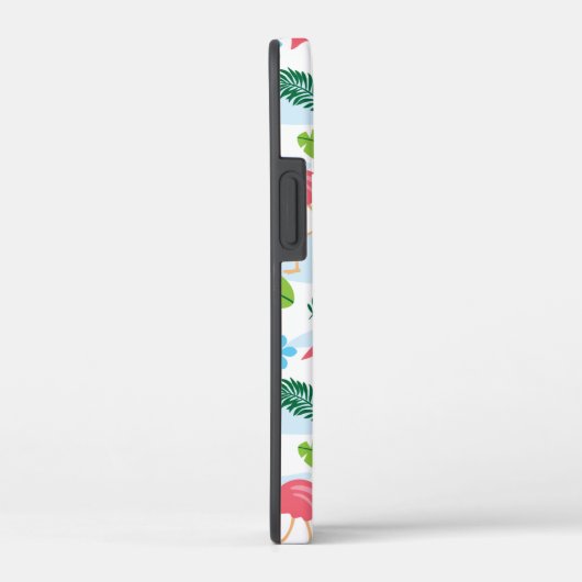 Fall Flamingos im Paradise Case-Mate iPhone Hülle (Rückseite / Rechts)