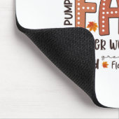 Fall Flannels Pumpkin Saison Herbst Gefechte Herbs Mousepad (Ecke)