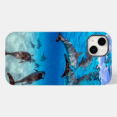 Fall Flipper Fun Case-Mate iPhone Hülle (Rückseite (Horizontal))