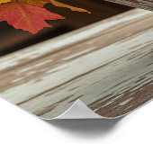 Fall Floral Arrangement Graphic Poster (Ecke)