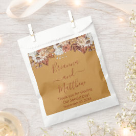 Fall Floral auf Gold Gevor Bag Geschenktütchen