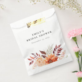 Fall Floral Boho Brautparty Geschenktütchen