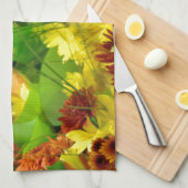 Fall Floral Bouquets Küchentuch (Viertel Falte)