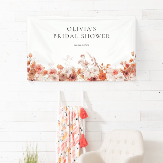 Fall Floral Brautparty Banner (Insitu)