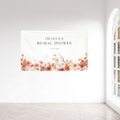 Fall Floral Brautparty Banner
