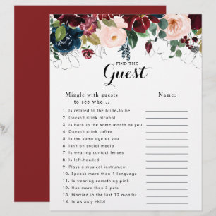 Fall Floral Brautparty Finden Sie das Game