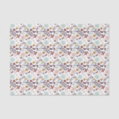 Fall Floral Butterfly Seidenpapier (Vorderseite)