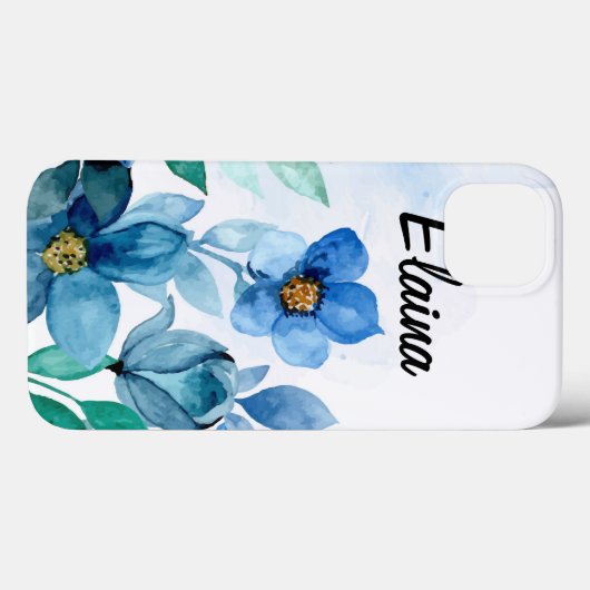 Fall Floral Case-Mate iPhone Hülle (Rückseite (Horizontal))