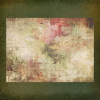 Fall Floral Decoupage Seidenpapier